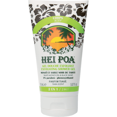 Hei Poa Ексфолиращ душ гел Monoi Пилинг за тяло 150мл