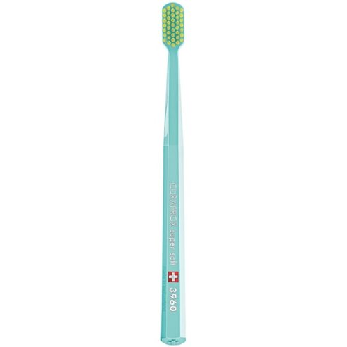 Curaprox CS 3960 Super Soft Toothbrush 1 Брой - Тюркоазено/ Жълто