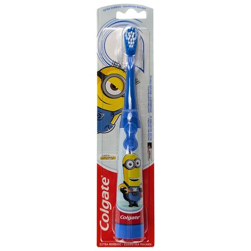 Colgate Minions Desing-It Battery Kids Extra Soft 1 брой - синьо