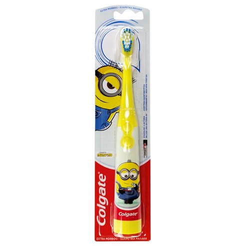 Colgate Minions Desing-It Battery Kids Extra Soft 1 брой - Жълт