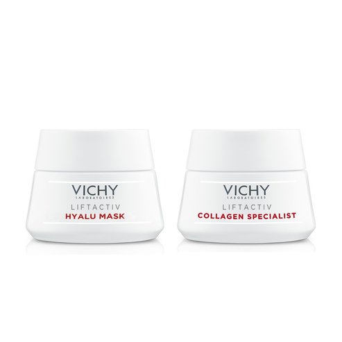 Δώρο Vichy Liftactiv Specialist Hyalu Masque Μάσκα Προσώπου-Κρέμα Νύχτας 15ml & Liftactiv Specialist Collagen Κρέμα Ημέρας 15ml