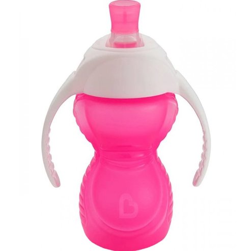 Munchkin Click Lock Chew Proof Trainer Cup 6m+, 237ml - Фуксия