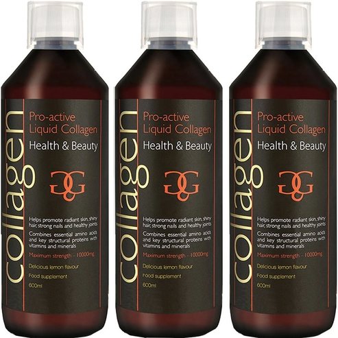 Collagen ProActive Комплект Oral Collagen 1800ml (3x600ml) - 3 лимона