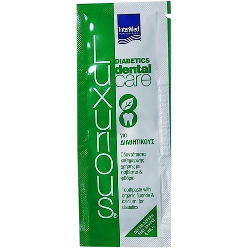 Luxurious проба Diabetics Dental Care Toothpaste 6ml