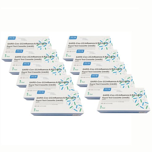 Realy PROMO PACK Sars-Cov2 & Influenza A/B Combo Rapid Self Test 10 бр