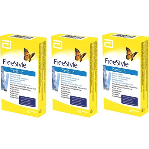 Abbott Комплект FreeStyle Precision Blood Glucoze Test Strips 150 бр (3x50 бр)