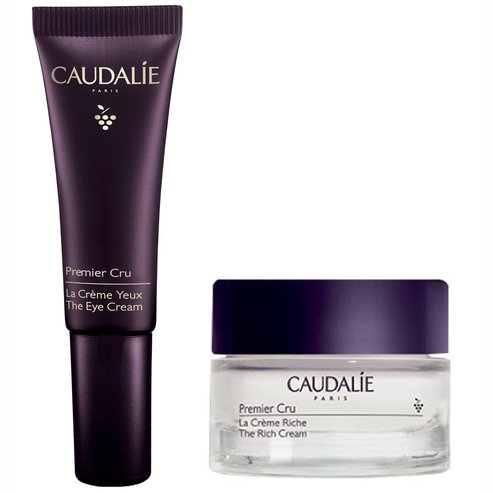 Caudalie Подарък Premier Cru The Eye Cream 5ml & The Rich Cream 15ml