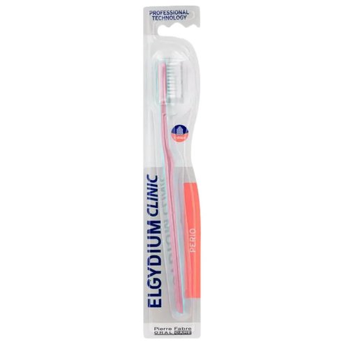 Elgydium Clinic Perio V-Shape Toothbrush 1 Парче - Розово