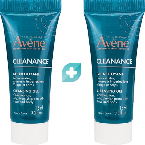 Avene Комплект Подарък Cleanance Cleansing Gel 30ml (2x15ml)