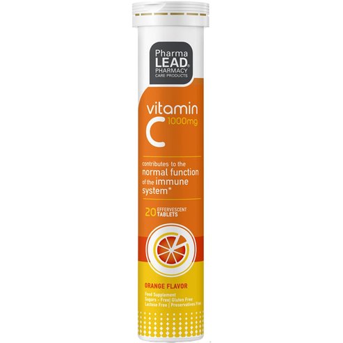 Pharmalead Подарък Vitamin C 1000mg, 20 Effer.tabs