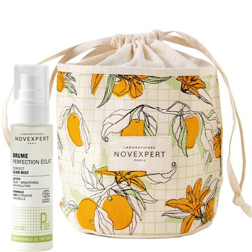 Novexpert Комплект Подарък Brigthening Perfect Glow Mist 60ml & Cotton Pouch 1 бр