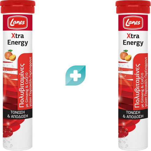 Lanes Комплект Xtra Energy 40 Effer.tabs (2x20 Effer.tabs)