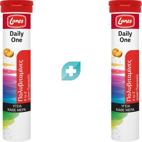Lanes Комплект Daily One 40 Effer.tabs (2x20 Effer.tabs)