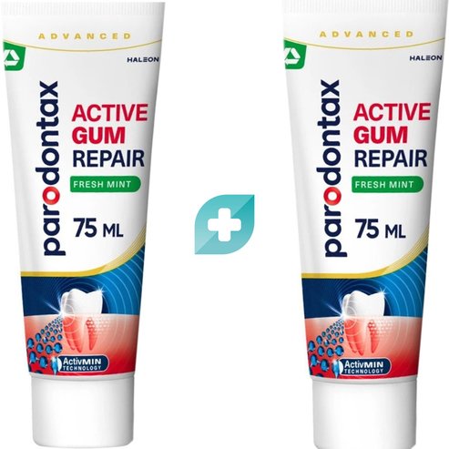Parodontax Комплект Active Gum Repair Fresh Mint Toothpaste 150ml (2x75ml)