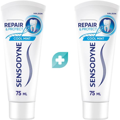 Sensodyne Комплект Repair & Protect Cool Mint Toothpaste 150ml (2x75ml)
