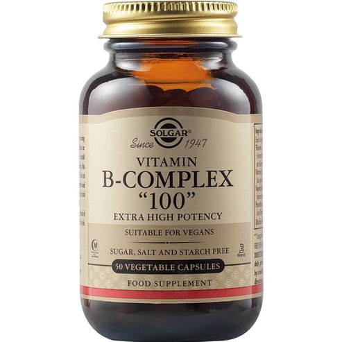 Solgar Formula B-Complex 100mg, 50veg.caps