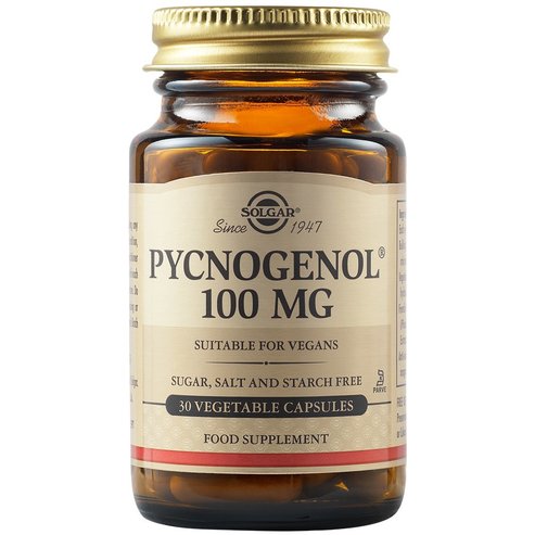 Solgar Pycnogenol Food Supplement - 100mg 30veg.caps