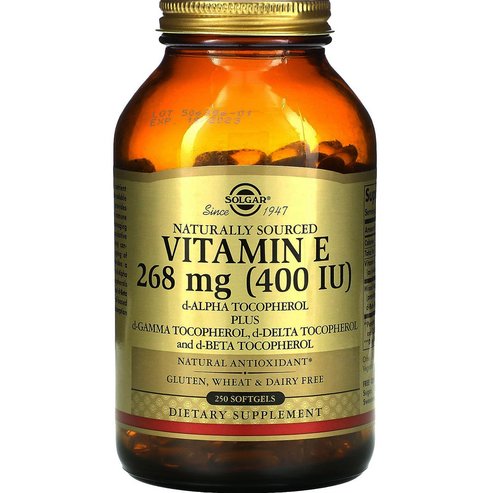 Solgar Vitamin E 268mg, 250 Softgels
