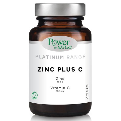 Power Health Platinum Range Zinc Plus C 30tabs