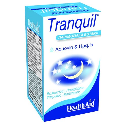 Health Aid Tranquil Комбинирани растителни и успокоителни капсули 30 капсули