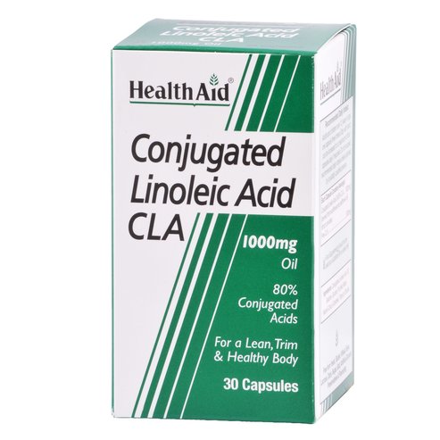 Health Aid CLA конюгирана линолова киселина за  Изгаряне на мазнините 30 таблетки