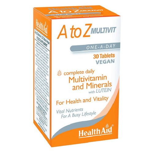 Health Aid A to Z Multivitamin 30tabs