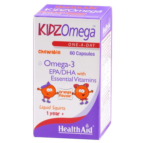 Health Aid KIDZ Omega Orange 60chew.caps