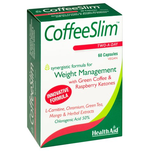 HealthAid Кафе слим  За Повишени метаболизма и енергийните нива на 60 капсули