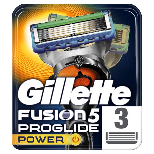Gillette Fusion Proglide Power Резервни части 3 броя