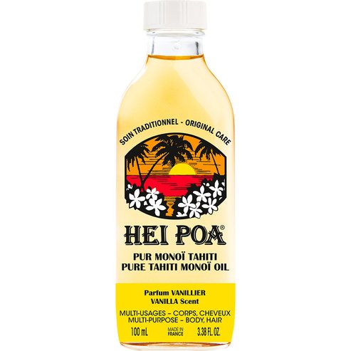 Hei Poa Pure Tahiti Monoi Oil Vanilla Масло Monoi с аромат на ванилия 100ml