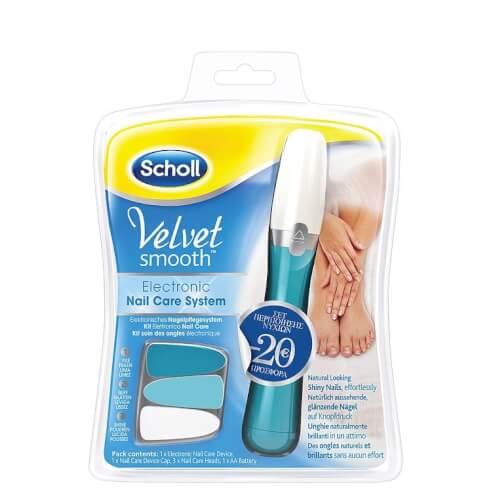 Dr. Scholl Scholl Velvet Smooth Nail Care System - Електронна система Грижа за ноктите (1 опаковка/комплект)