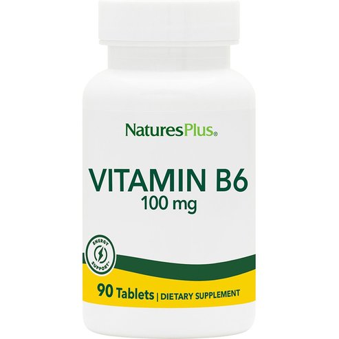 Natures Plus Vitamin B-6 100mg Пиридоксин 90tabs