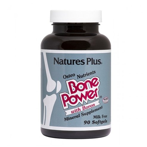 Natures Plus Bone Power Хранителна добавка, специална формула за здраве на костите 90 softgels