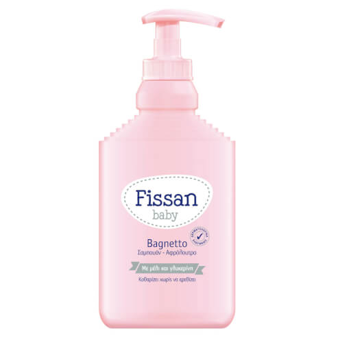 Fissan Baby Bagnetto Нежно почиства главата и тялото 500ml