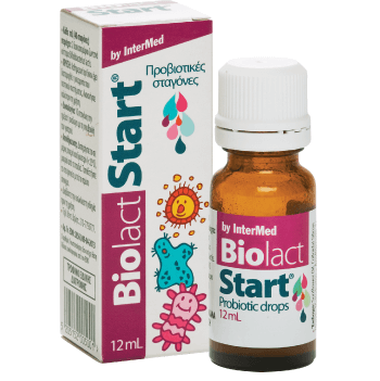 Intermed Biolact Start Пробиотични Капки за бебешката и детската възраст 12ml