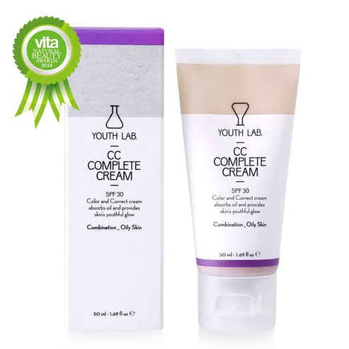 Youth Lab CC Complete Cream Spf30 Oily Skin Оцветен крем за мазна кожа 50ml
