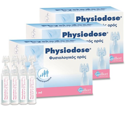 Physiodose PROMO PACK Физиологичен разтвор в ампули 3x(30x5ml)