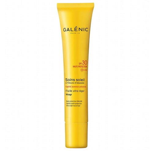 Galenic Soin Soleil Fluide Ultra Legere Visage SPF30– слънцезащитен крем с висок фактор, 40 ml