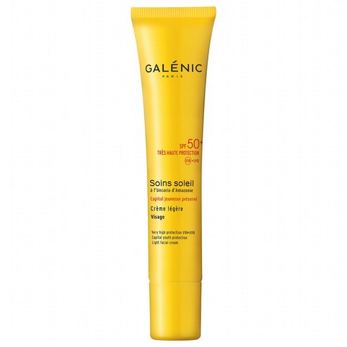 Galenic Soin Soleil Creme Legere Visage SPF50+ – слънцезащитен крем с висок фактор на защита