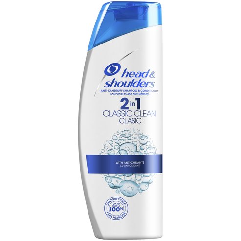 Head & Shoulders 2 in 1 Classic Clean Anti-Dandruff Shampoo Conditioner 360ml