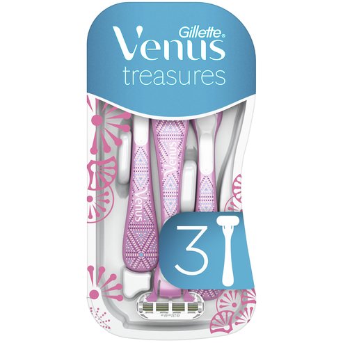 Gillette Venus Treasures Disposable Razors 3 бр