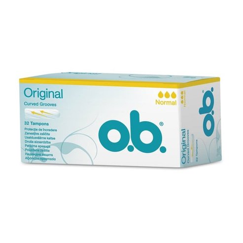 O.b. Original Normal Тампони за дни с нисък до среден поток 32 броя