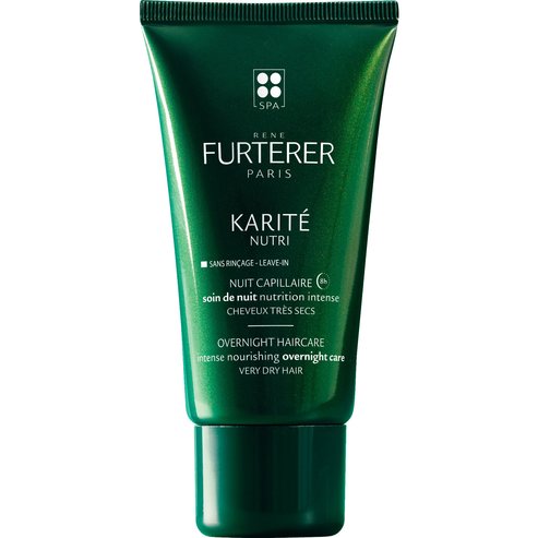 Rene Furterer Karite Nutri Overnight Haircare Интензивен подхранващ нощен крем за много суха коса без изплакване 75ml