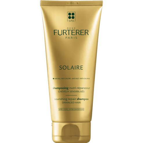Rene Furterer Solaire Nourishing Repair Shampoo Възстановяващ шампоан с подхранващ ефект за след слънце с палмово масло 200ml