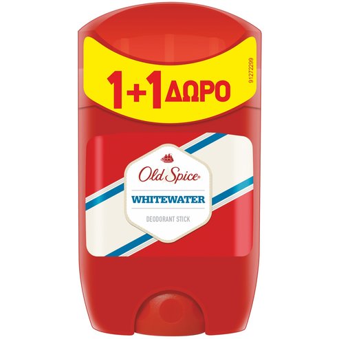 Old Spice PROMO PACK Whitewater Deodorant Stick Дезодорант за мъже 2х50мл 1+1 Подарък