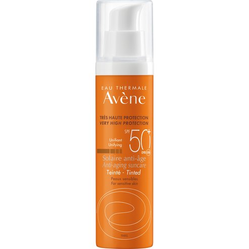 Avene Solaire Anti-Age Teinte Spf50+ Слънцезащитен крем за лице против стареене с цвят 50ml