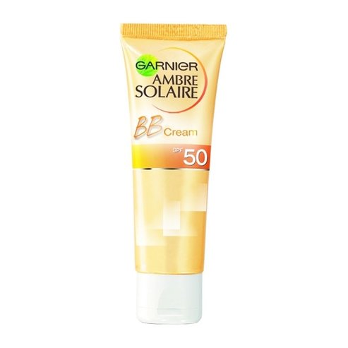 Garnier Ambre Solaire BB Face UV Tinted Cream Spf50 Високозащитен крем за лице с цвят 50ml