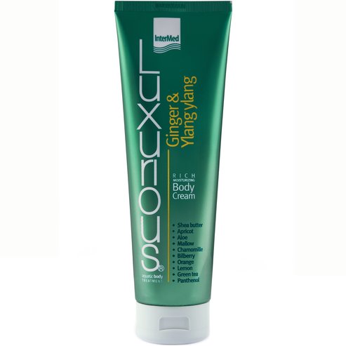 Intermed Luxurious Rich Moisturizing Body Cream with Ginger Хидратиращ крем за тяло 300мл & Ylang Ylang