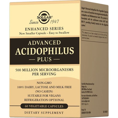 Solgar Advanced Acidophilus Plus 60veg.caps