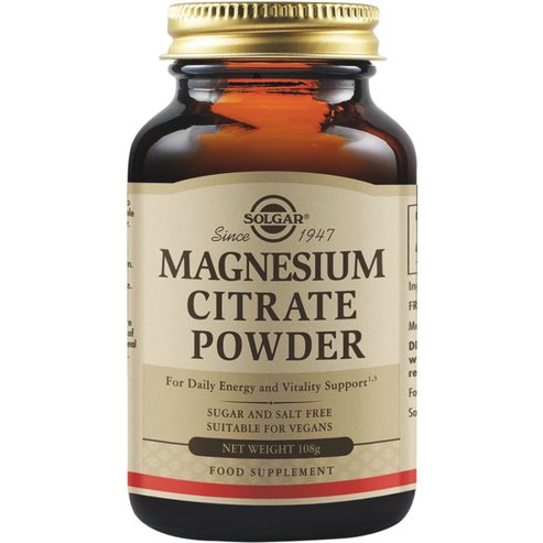 Solgar Magnesium Citrate Powder 108g